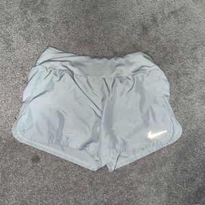 Light Grey Nike Running Shorts